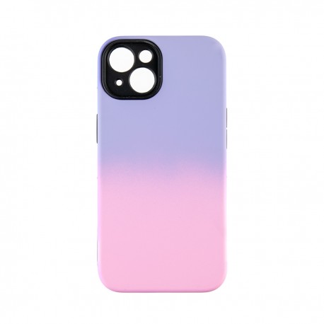 Capac Protectie Spate Colectia Gradient Pentru iPhone 13 - Roz Deschis