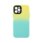 Capac Protectie Spate Colectia Gradient Pentru iPhone 13 Pro Max - Galben