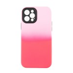 Capac Protectie Spate Colectia Gradient Pentru iPhone 13 Pro Max - Roz Inchis