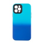 Capac Protectie Spate Colectia Gradient Pentru iPhone 13 Pro Max - Albastru