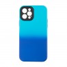 Capac Protectie Spate Colectia Gradient Pentru iPhone 13 Pro Max - Albastru
