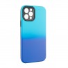 Capac Protectie Spate Colectia Gradient Pentru iPhone 13 Pro Max - Albastru