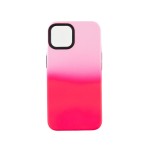 Capac Protectie Spate Colectia Gradient Pentru iPhone 14 - Roz Inchis