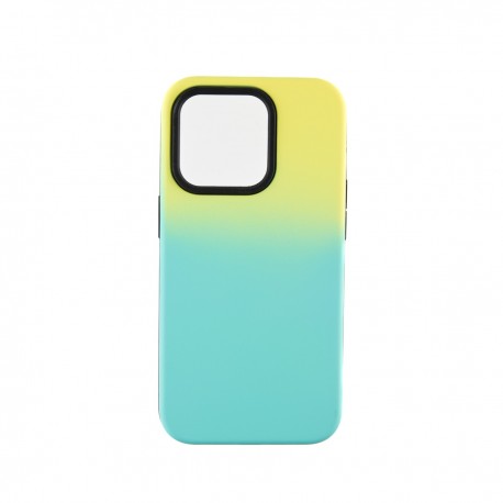 Capac Protectie Spate Colectia Gradient Pentru iPhone 14 Pro - Galben