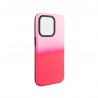 Capac Protectie Spate Colectia Gradient Pentru iPhone 14 Pro Max - Roz Inchis