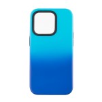 Capac Protectie Spate Colectia Gradient Pentru iPhone 14 Pro Max - Albastru