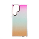 Capac Protectie Spate Colectia Fashion Pentru Samsung Galaxy S22 Ultra - Rainbow