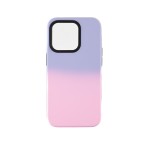 Capac Protectie Spate Colectia Gradient Pentru iPhone 14 Pro - Roz Deschis