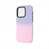 Capac Protectie Spate Colectia Gradient Pentru iPhone 14 Pro - Roz Deschis