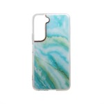 Capac Protectie Spate Colectia Fashion Pentru Samsung Galaxy S22 - Blue Waves