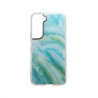 Capac Protectie Spate Colectia Fashion Pentru Samsung Galaxy S22 - Blue Waves