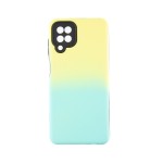 Capac Protectie Spate Colectia Gradient Pentru Samsung Galaxy A12 - Galben