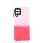 Capac Protectie Spate Colectia Gradient Pentru Samsung Galaxy A12 - Roz Inchis