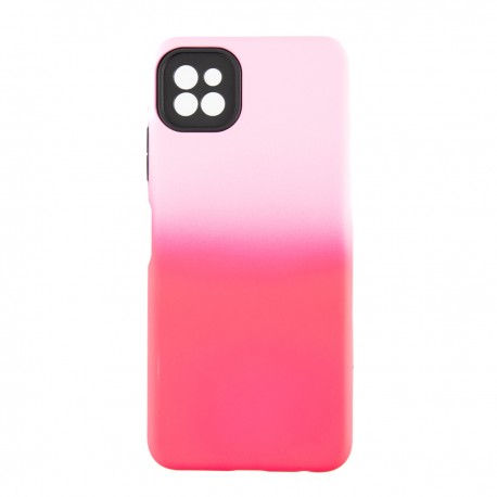 Capac Protectie Spate Colectia Gradient Pentru Samsung Galaxy A22 5g - Roz Inchis