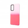 Capac Protectie Spate Colectia Gradient Pentru Samsung Galaxy S20 Fe - Roz Inchis