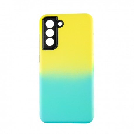 Capac Protectie Spate Colectia Gradient Pentru Samsung Galaxy S21 Fe - Galben