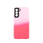 Capac Protectie Spate Colectia Gradient Pentru Samsung Galaxy S21 Fe - Roz Inchis