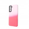 Capac Protectie Spate Colectia Gradient Pentru Samsung Galaxy S21 Fe - Roz Inchis