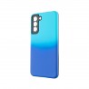 Capac Protectie Spate Colectia Gradient Pentru Samsung Galaxy S21 Fe - Albastru