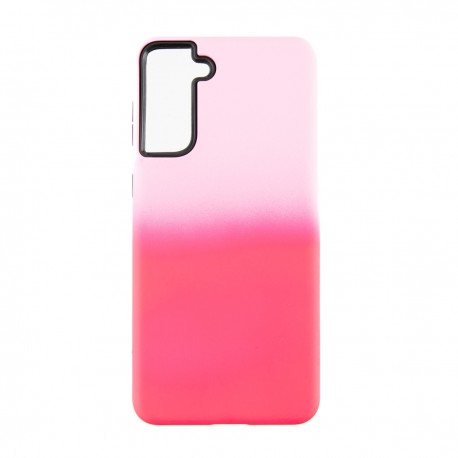Capac Protectie Spate Colectia Gradient Pentru Samsung Galaxy S21 Plus - Roz Inchis