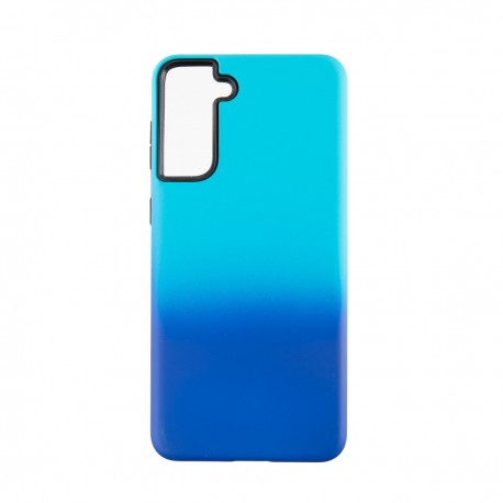 Capac Protectie Spate Colectia Gradient Pentru Samsung Galaxy S21 Plus - Albastru