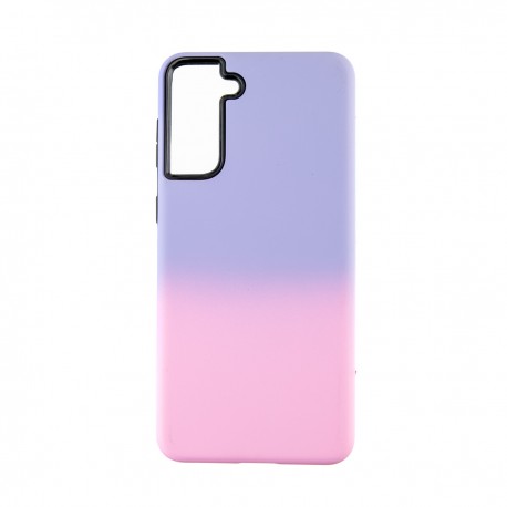 Capac Protectie Spate Colectia Gradient Pentru Samsung Galaxy S21 Plus - Roz Deschis