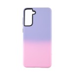 Capac Protectie Spate Colectia Gradient Pentru Samsung Galaxy S21 Plus - Roz Deschis