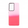 Capac Protectie Spate Colectia Gradient Pentru Samsung Galaxy S21 Ultra - Roz Inchis