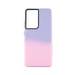 Capac Protectie Spate Colectia Gradient Pentru Samsung Galaxy S21 Ultra - Roz Deschis