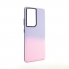 Capac Protectie Spate Colectia Gradient Pentru Samsung Galaxy S21 Ultra - Roz Deschis