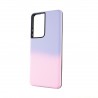 Capac Protectie Spate Colectia Gradient Pentru Samsung Galaxy S21 Ultra - Roz Deschis