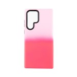 Capac Protectie Spate Colectia Gradient Pentru Samsung Galaxy S22 Ultra - Roz Inchis