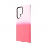 Capac Protectie Spate Colectia Gradient Pentru Samsung Galaxy S22 Ultra - Roz Inchis