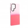 Capac Protectie Spate Colectia Gradient Pentru Samsung Galaxy S22 Ultra - Roz Inchis