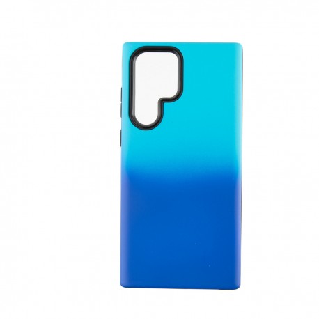 Capac Protectie Spate Colectia Gradient Pentru Samsung Galaxy S22 Ultra - Albastru