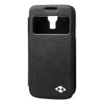 Book s-view Negru pentru Samsung Galaxy S4 Mini