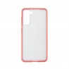 Capac Protectie Spate Colectia Soft Shape Pentru Samsung Galaxy S21 - Rosu