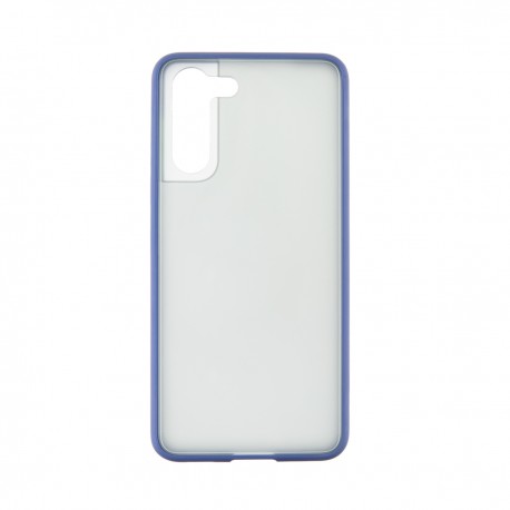 Capac Protectie Spate Colectia Soft Shape Pentru Samsung Galaxy S21 - Albastru