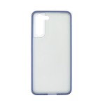 Capac Protectie Spate Colectia Soft Shape Pentru Samsung Galaxy S21 - Albastru