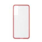 Capac Protectie Spate Colectia Soft Shape Pentru Samsung Galaxy S21 Fe - Rosu