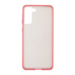 Capac Protectie Spate Colectia Soft Shape Pentru Samsung Galaxy S21 Plus - Rosu