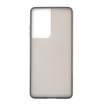 Capac Protectie Spate Colectia Soft Shape Pentru Samsung Galaxy S21 Ultra - Negru
