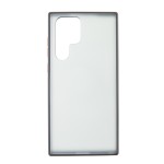 Capac Protectie Spate Colectia Soft Shape Pentru Samsung Galaxy S22 Ultra - Negru