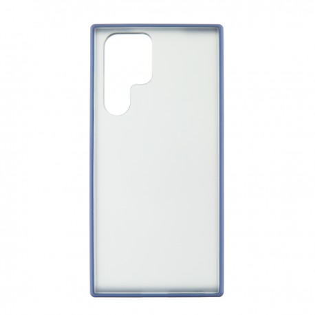 Capac Protectie Spate Colectia Soft Shape Pentru Samsung Galaxy S22 Ultra - Albastru