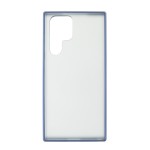 Capac Protectie Spate Colectia Soft Shape Pentru Samsung Galaxy S22 Ultra - Albastru