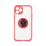 Capac Protectie Spate Colectia Soft Shape With Ring Pentru iPhone 11 Pro Max - Rosu