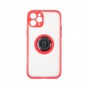 Capac Protectie Spate Colectia Soft Shape With Ring Pentru iPhone 11 Pro Max - Rosu