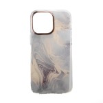 Capac Protectie Spate Colectia Fashion Pentru iPhone 14 Pro Max - Marble