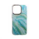 Capac Protectie Spate Colectia Fashion Pentru iPhone 14 Pro - Blue Waves
