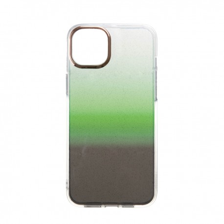 Capac Protectie Spate Colectia Fashion Pentru iPhone 14 Plus - Glitter Green
